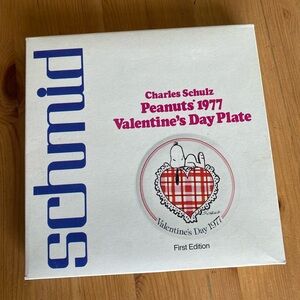Schmid Valentine's Day Plate 1977